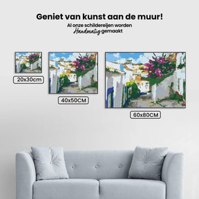 Diamantmaling - Gade i den gamle bydel - SEOS Shop ®