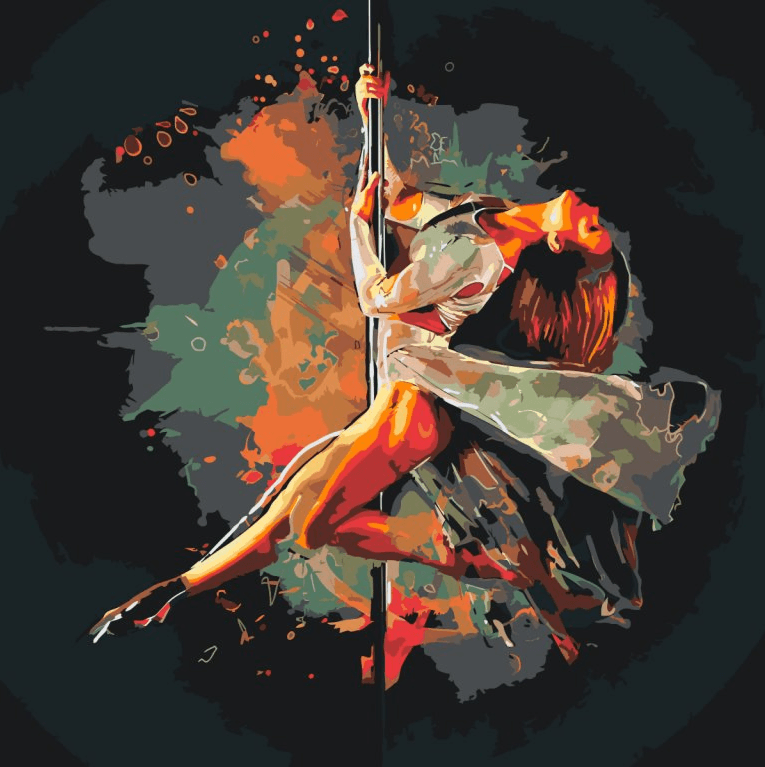 Diamantmaling - Poledance - SEOS Shop ®
