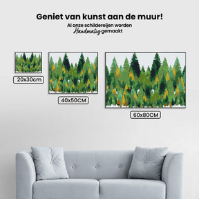 Diamantmaling - Fyrretræer - SEOS Shop ®