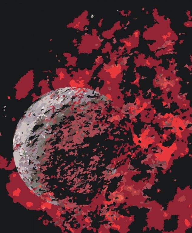 Diamantmaling - Planetarisk eksplosion - SEOS Shop ®
