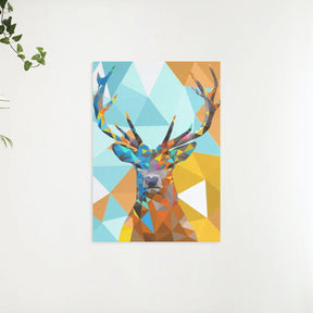 Diamantmaling - Polygon Hjortehoved 1 - SEOS®