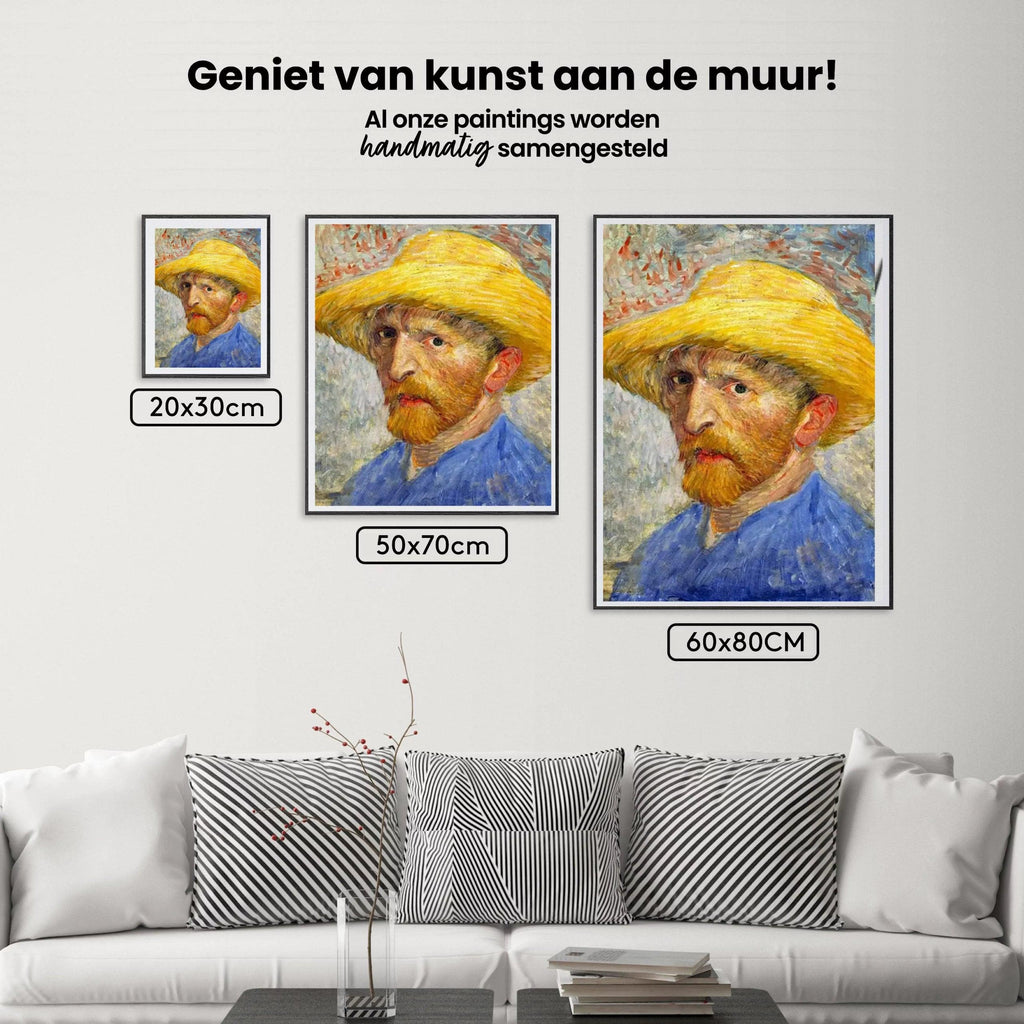 Diamantmaleri - Portræt Van Gogh - SEOS Shop ®