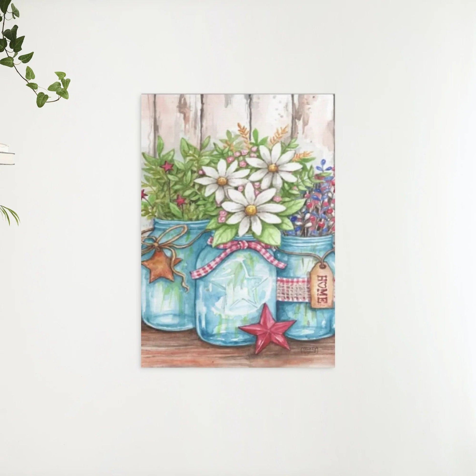 Diamantmaling - Krukker med blomster og stjerner - SEOS Shop ®
