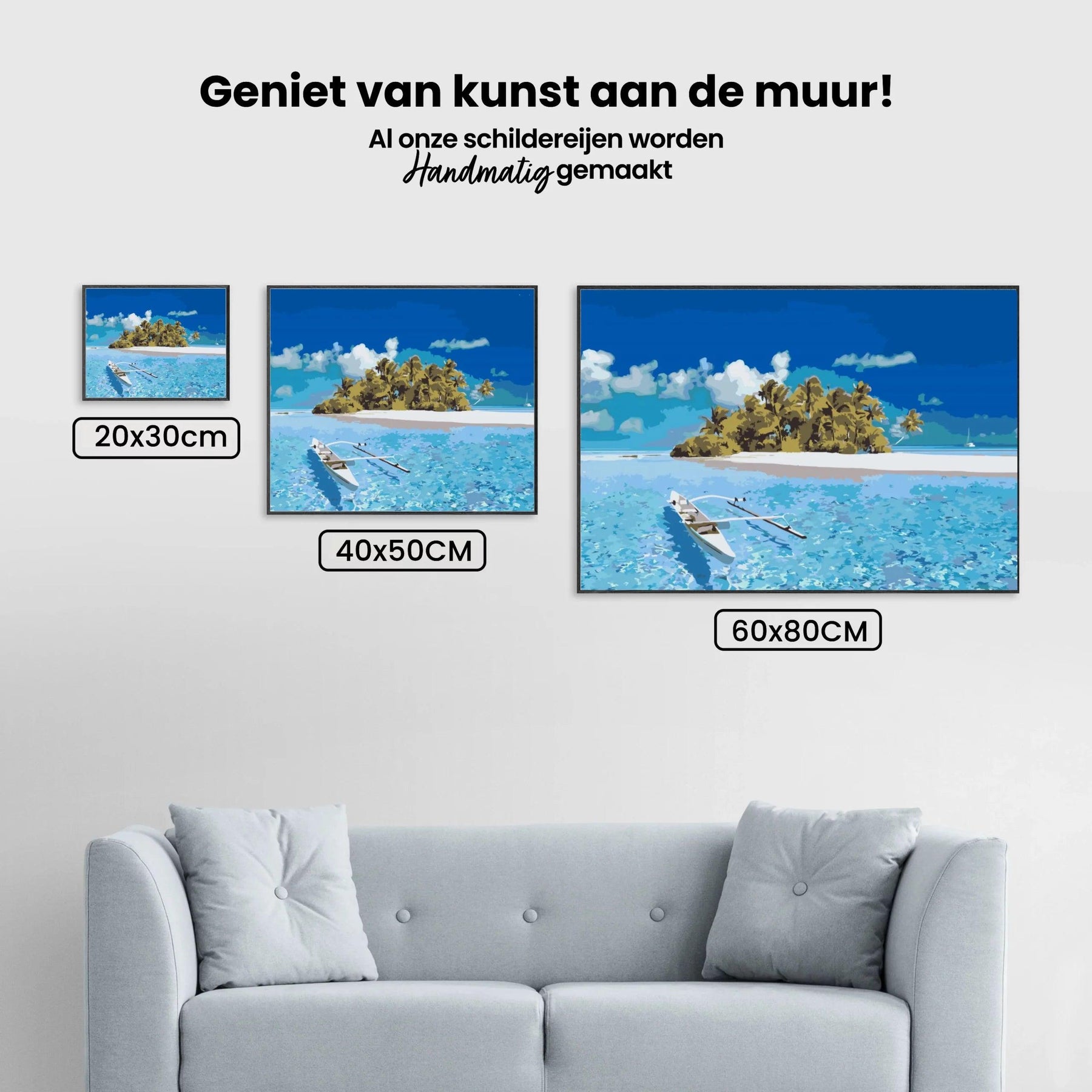 Diamantmaleri - Smuk ø - SEOS Shop ®
