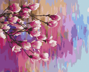 Diamantmaleri - Regnbue Magnolia - SEOS Shop ®