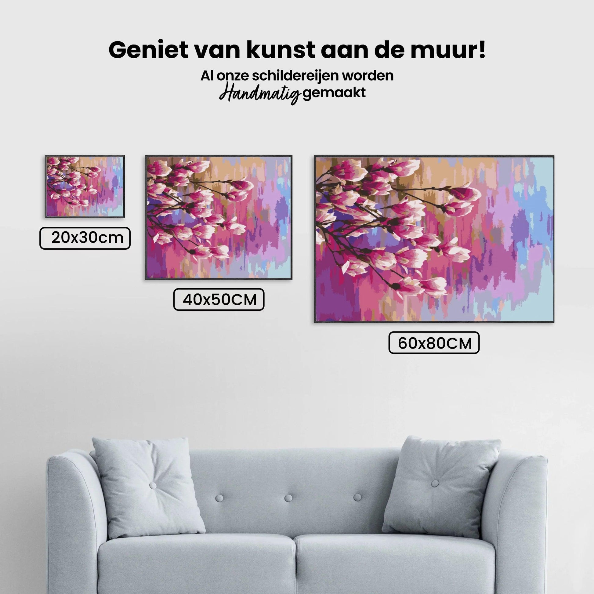 Diamantmaleri - Regnbue Magnolia - SEOS Shop ®