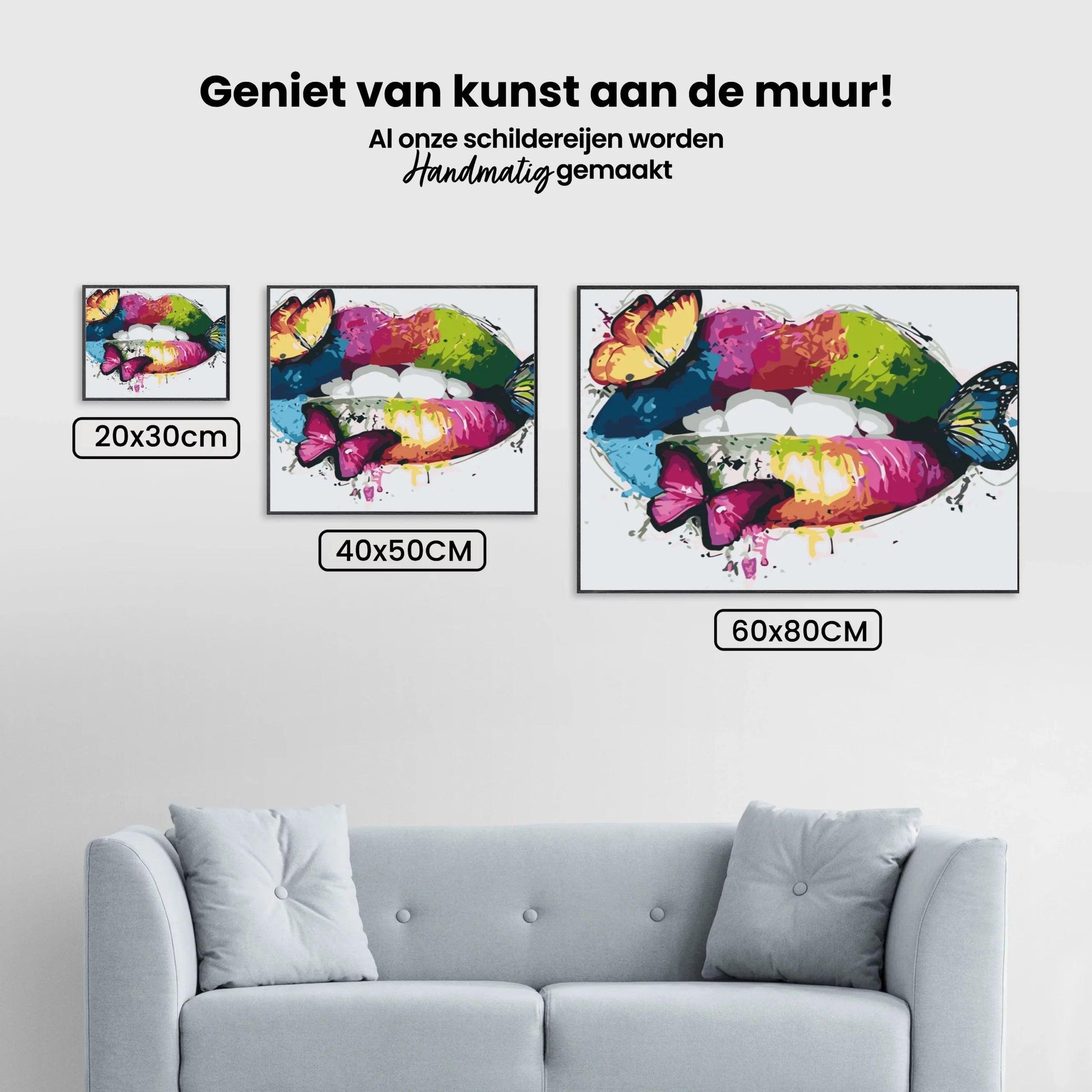 Diamantmaling - Regnbuelæber - SEOS Shop ®
