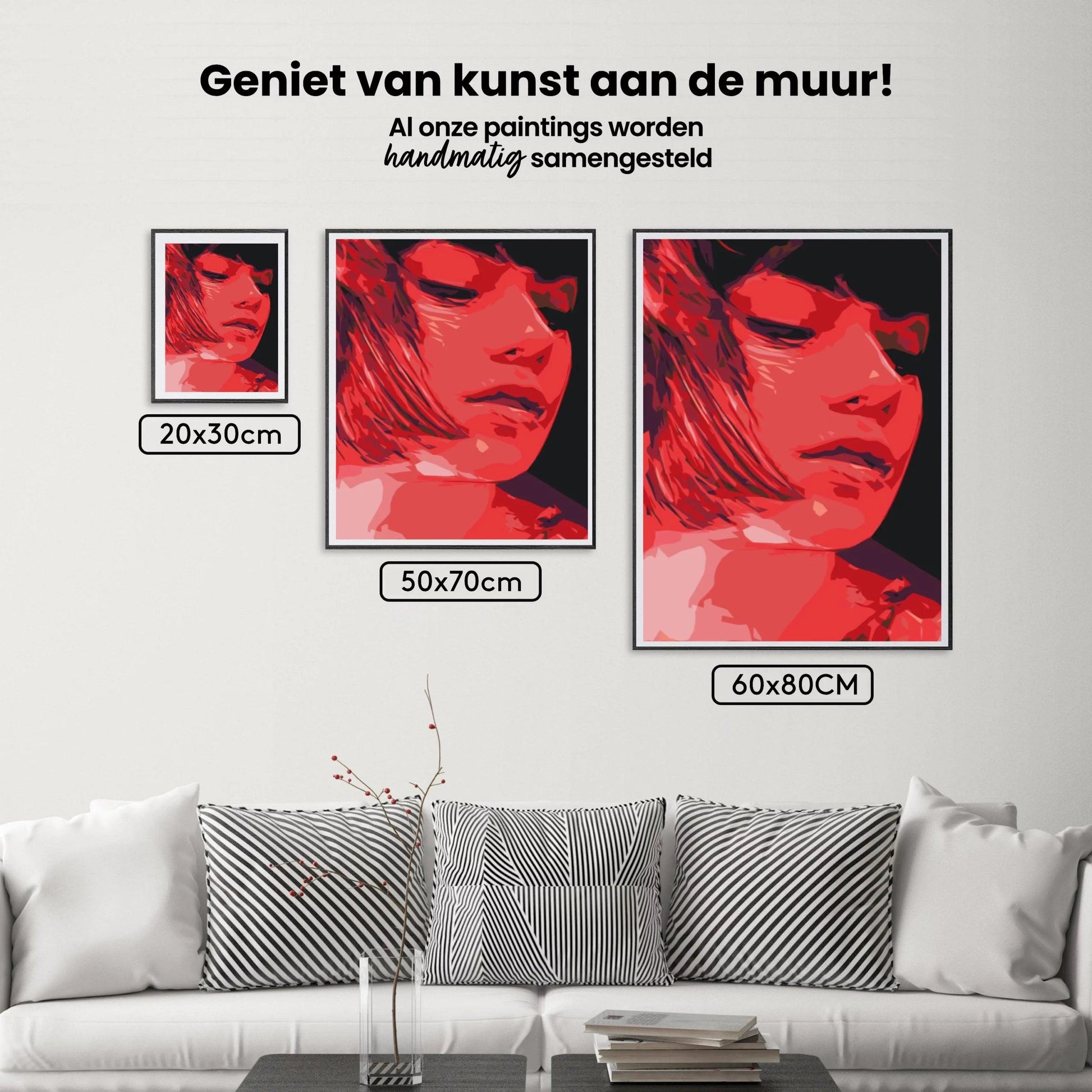 Diamantmaleri - Røde kinder - SEOS Shop ®