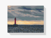 Diamantmaleri - Rødt fyrtårn - SEOS Shop ®