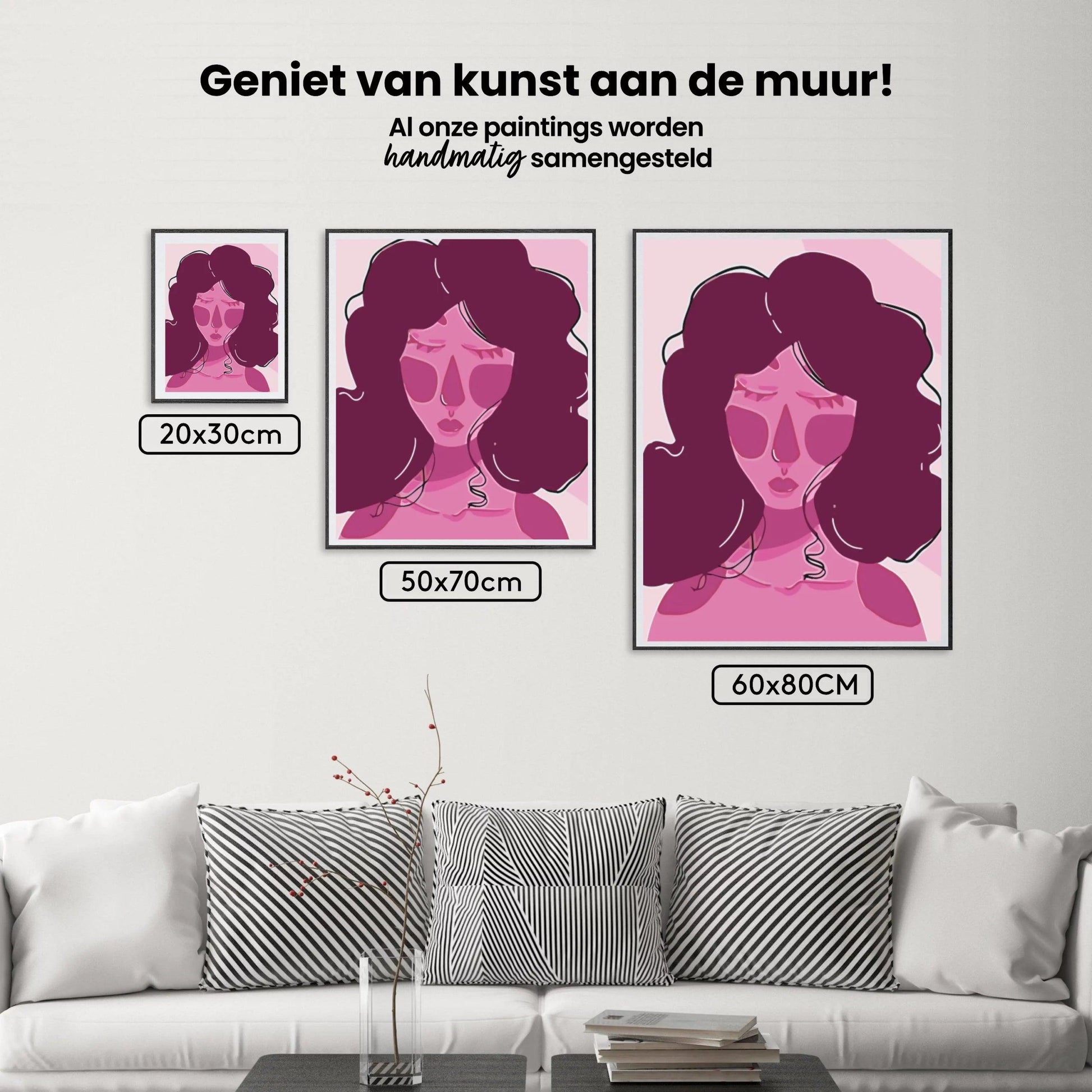Diamantmaleri - Pink Lady - SEOS Shop ®