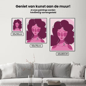 Diamantmaleri - Pink Lady - SEOS Shop ®