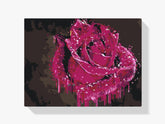 Diamantmaleri - Dekorativ rose - SEOS Shop ®
