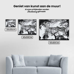 Diamantmaleri - Silhuet af træer - SEOS Shop ®