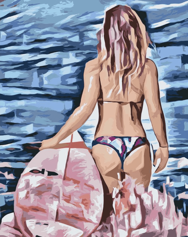 Diamantmaling - Surfer - SEOS Shop ®