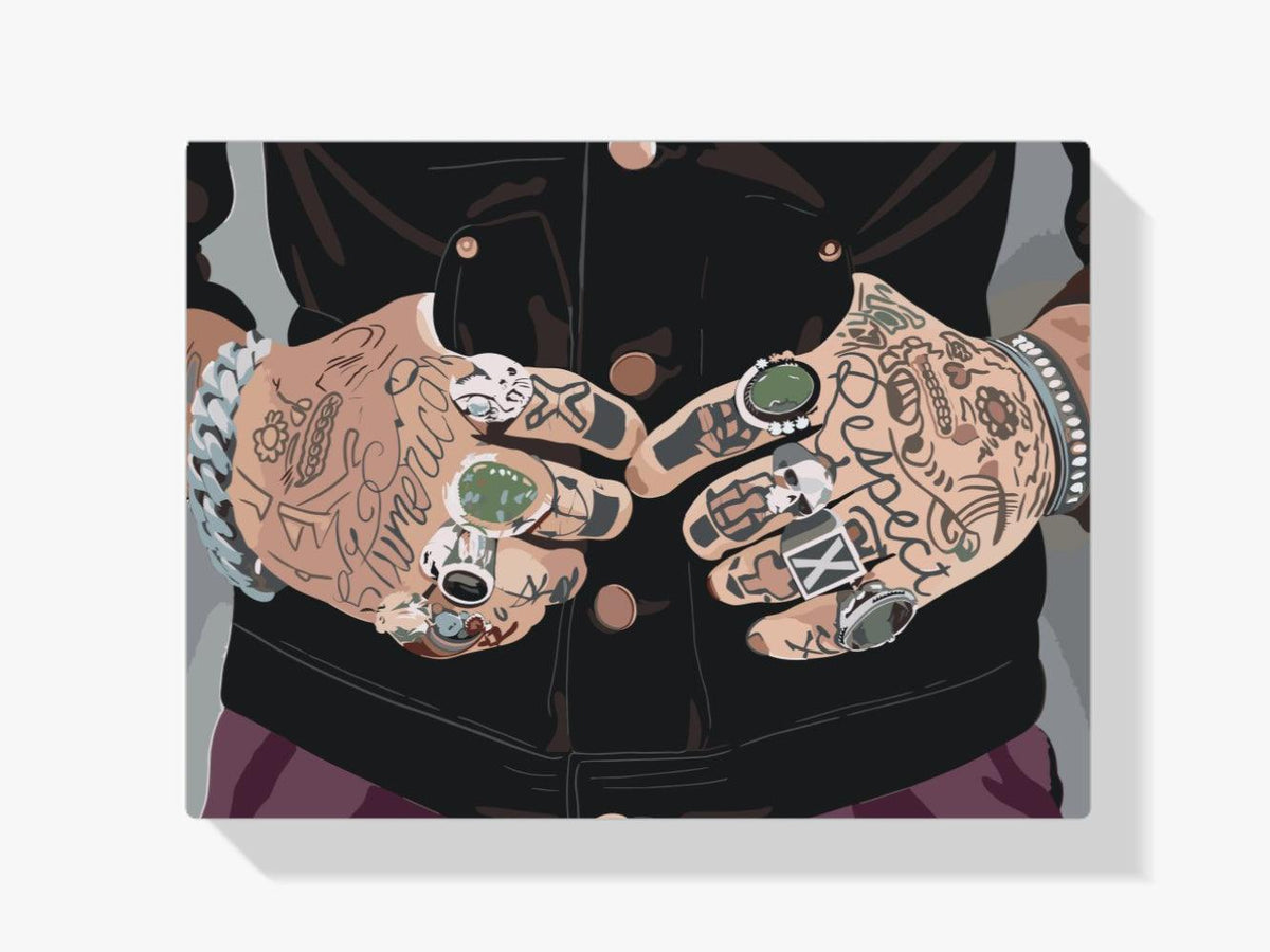 Diamantmaling - Tatoveringer på hænderne - SEOS Shop ®