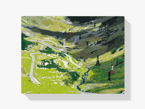 Diamantmaleri - Transfagarasan Road i Rumænien 2 - SEOS Shop ®