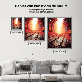 Diamantmaling - Togbane - SEOS Shop ®