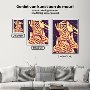 Diamantmaleri - Kvinde i sine håndflader - SEOS Shop ®