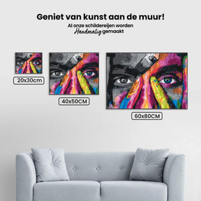 Diamantmaleri - Kvinde med to ansigter - SEOS Shop ®