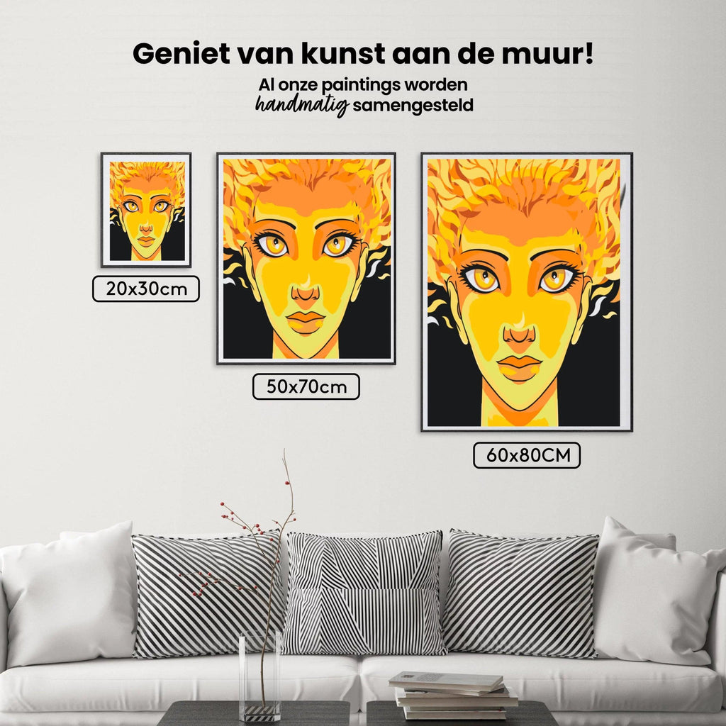 Diamantmaleri - Brandkvinde - SEOS Shop ®