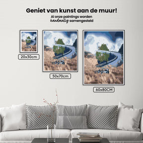 Diamantmaling - Hvor end vores fødder fører os hen - SEOS Shop ®
