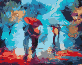 Diamantmaling - Gå i regnen - SEOS Shop ®