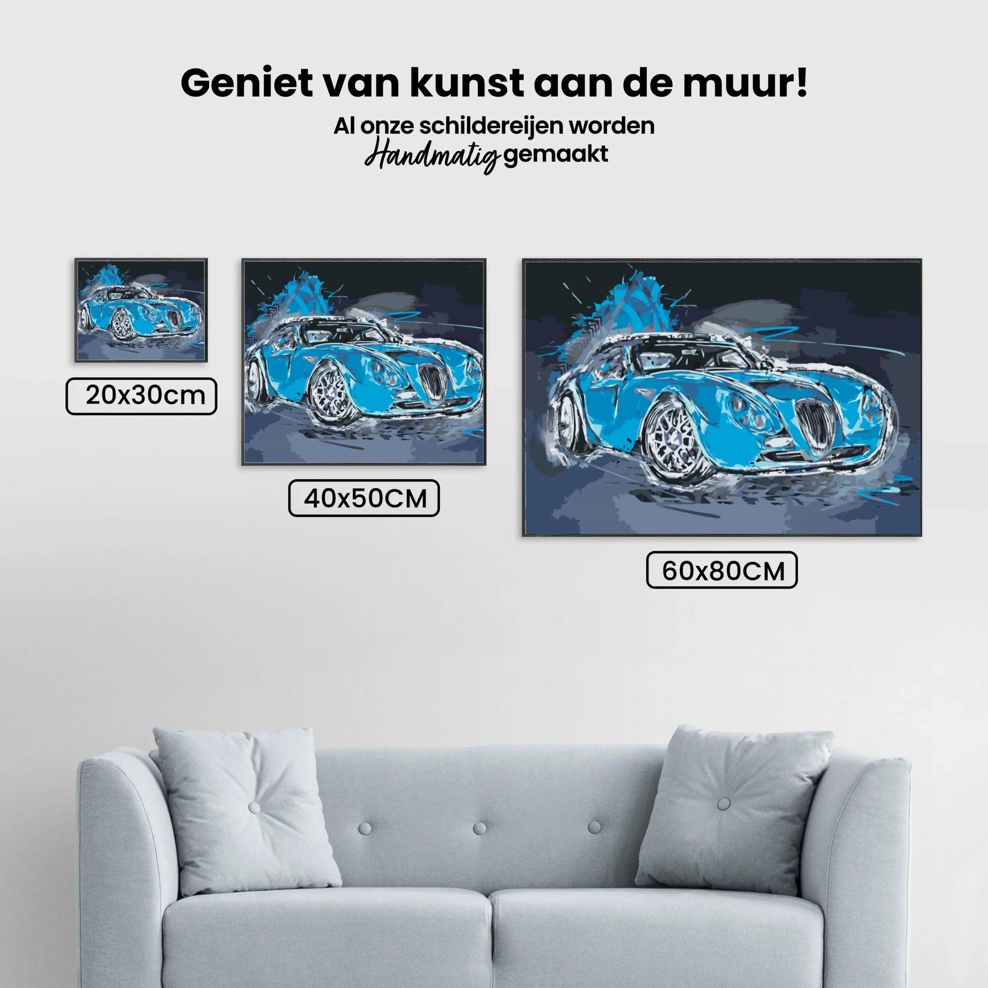 Diamantmaling - Wiesmann GT MF4 - SEOS Shop ®