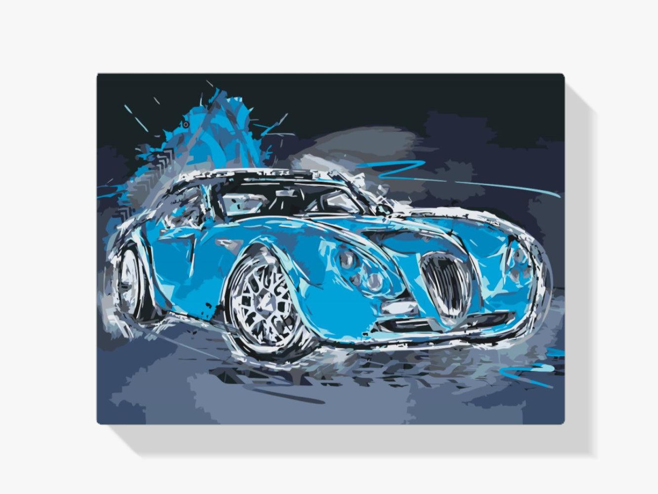 Diamantmaling - Wiesmann GT MF4 - SEOS Shop ®