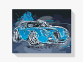 Diamantmaling - Wiesmann GT MF4 - SEOS Shop ®