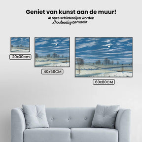 Diamantmaleri - Vinterscene i måneskin - SEOS Shop ®