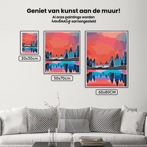 Diamantmaleri - Vinterlandskab 2 - SEOS Shop ®