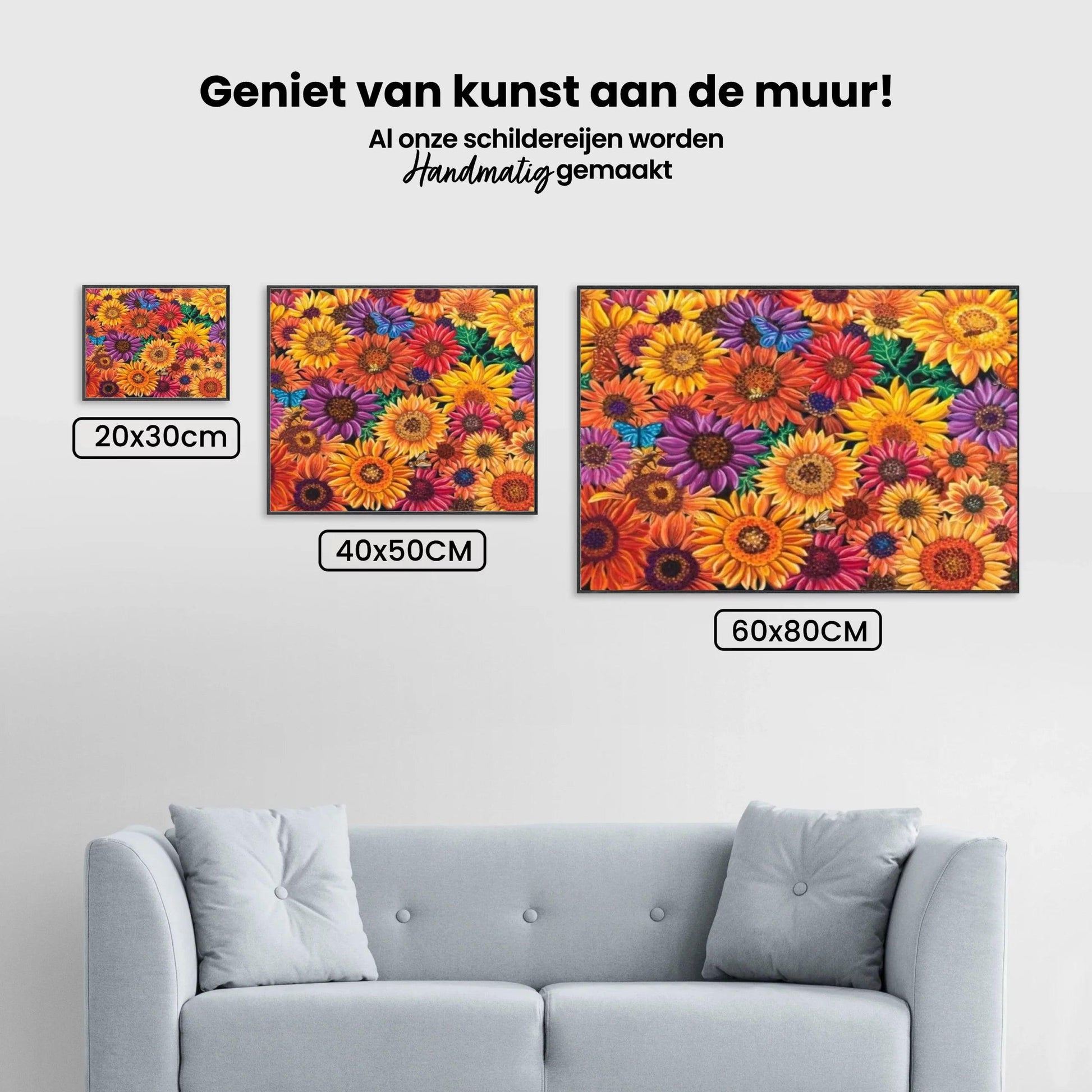 Diamantmaleri - Solsikker - SEOS Shop ®
