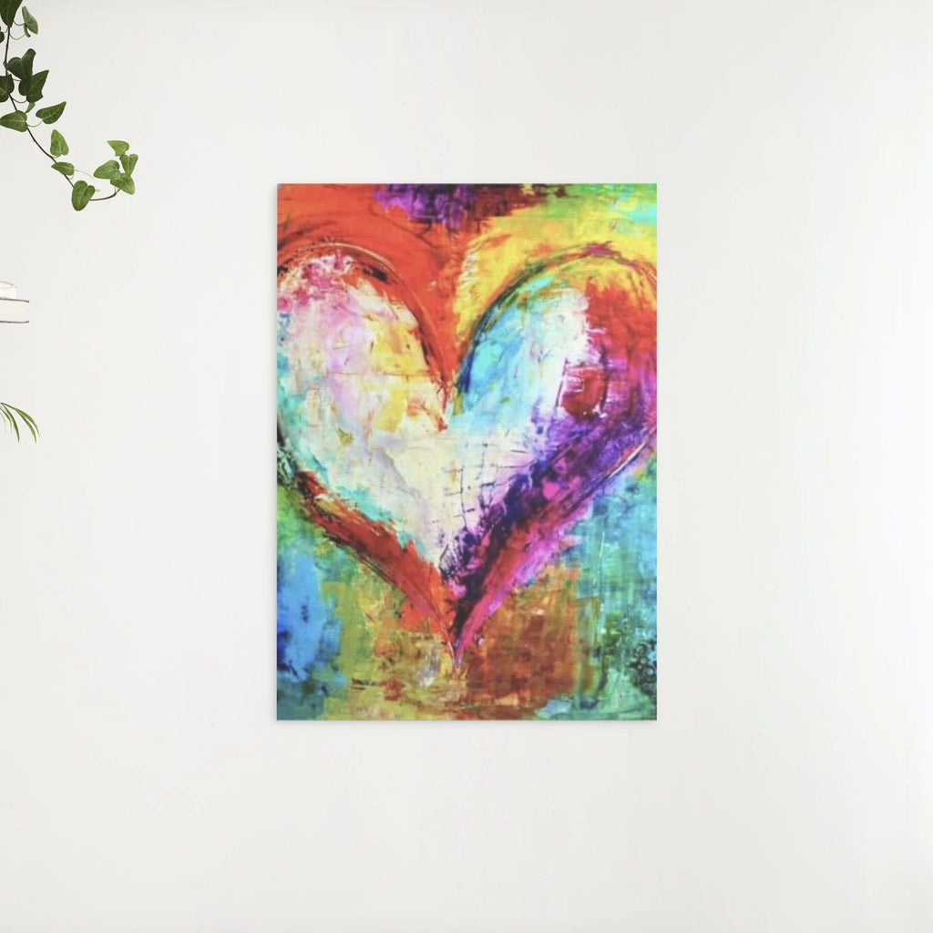 Diamantmaleri malet hjerte - 30x30cm – SEOS Shop ®