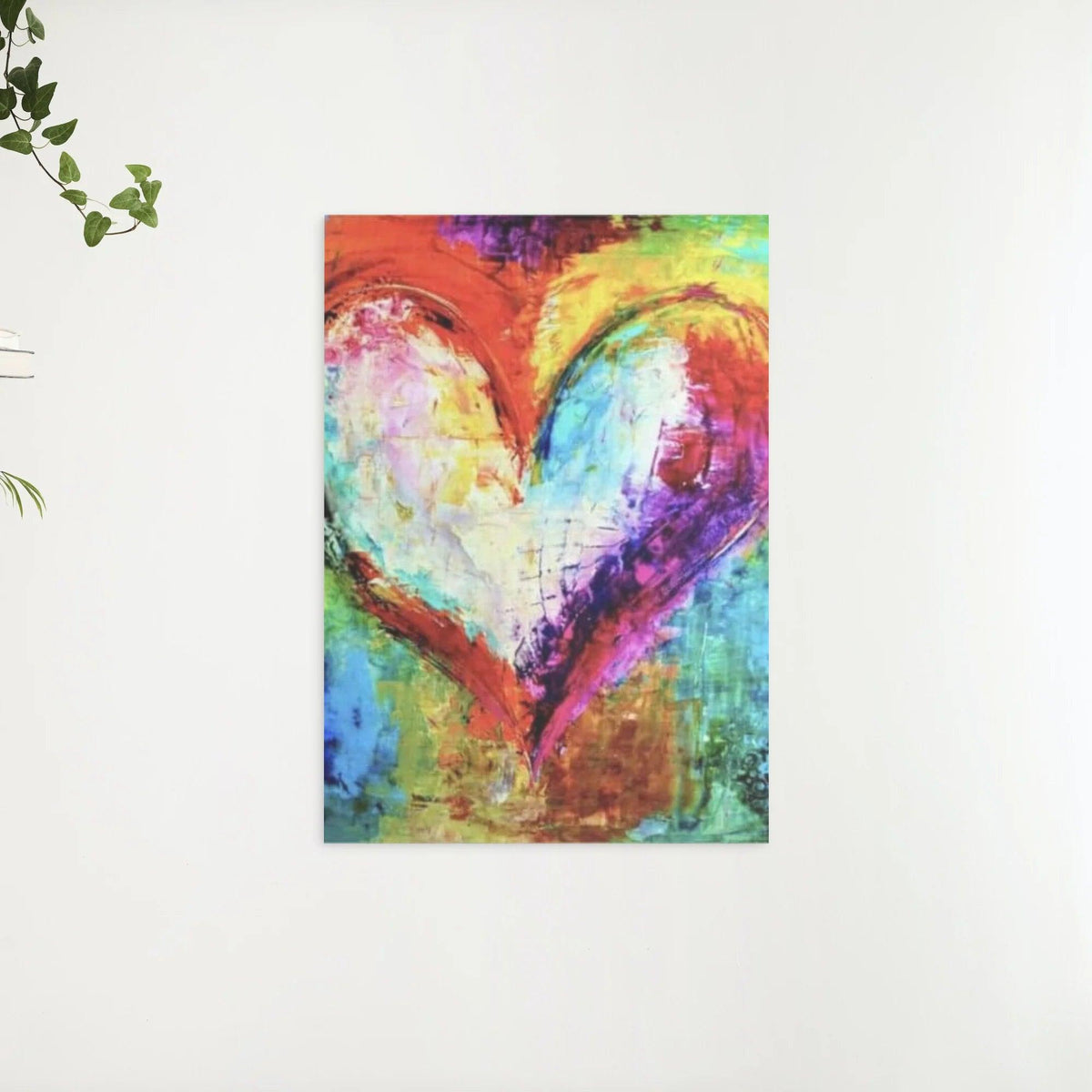 Diamantmaleri malet hjerte - 30x30cm – SEOS Shop ®