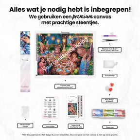 Diamantmalingssæt Farverigt Hjerte - SEOS Shop ®