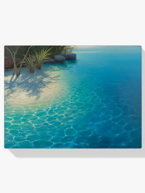 Diamantmaleri - Blå Lagune