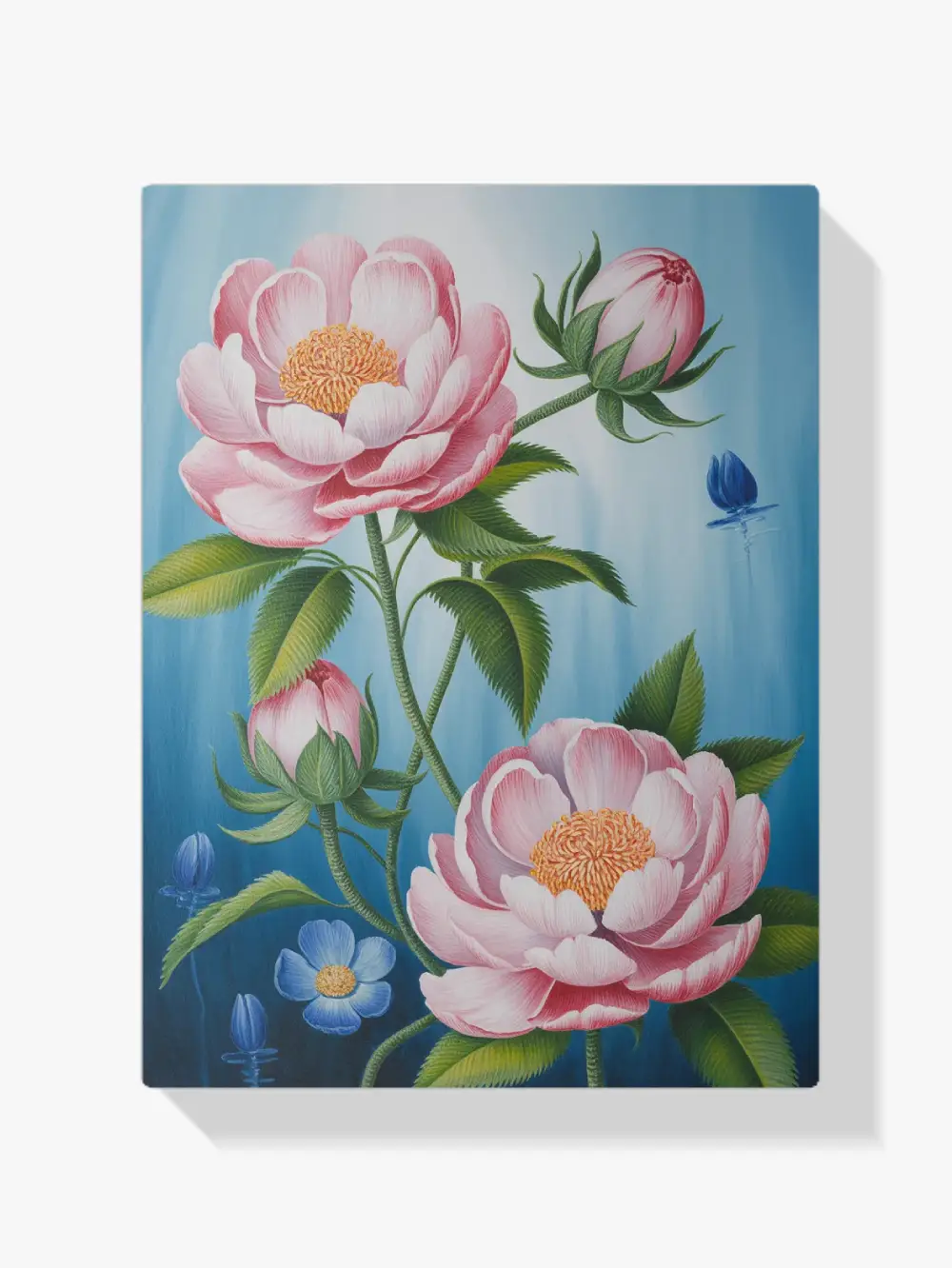 Diamantmaleri - Blomstrende stilhed