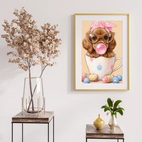 Diamantmaleri - Tyggegummihvalp - SEOS Shop ®