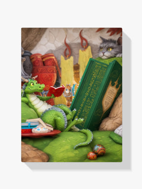 Diamantmaling - Dragebog V1 - SEOS Shop ®