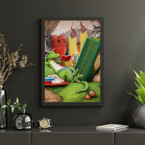 Diamantmaling - Dragebog V1 - SEOS Shop ®