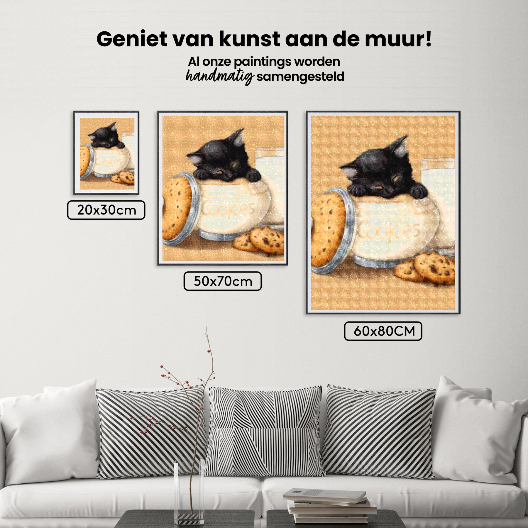 Diamantmaling - Cookie Cat - SEOS Shop ®