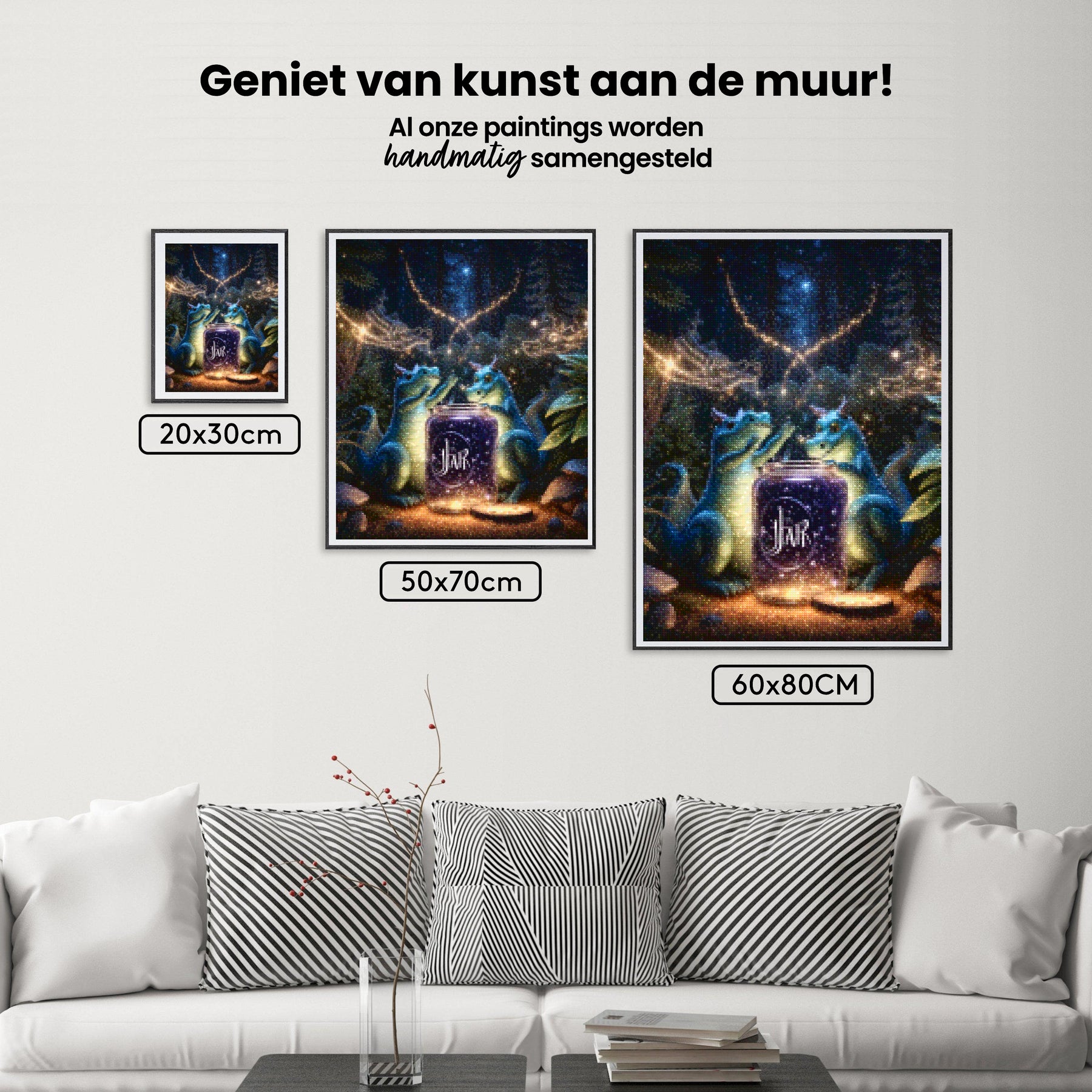 Diamantmaleri - Magisk Dragepotte - SEOS Shop ®