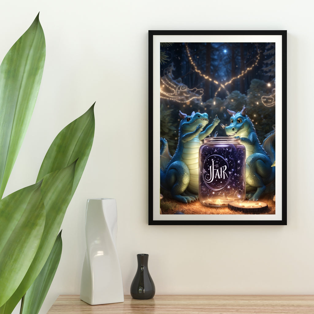 Diamantmaleri - Magisk Dragepotte - SEOS Shop ®