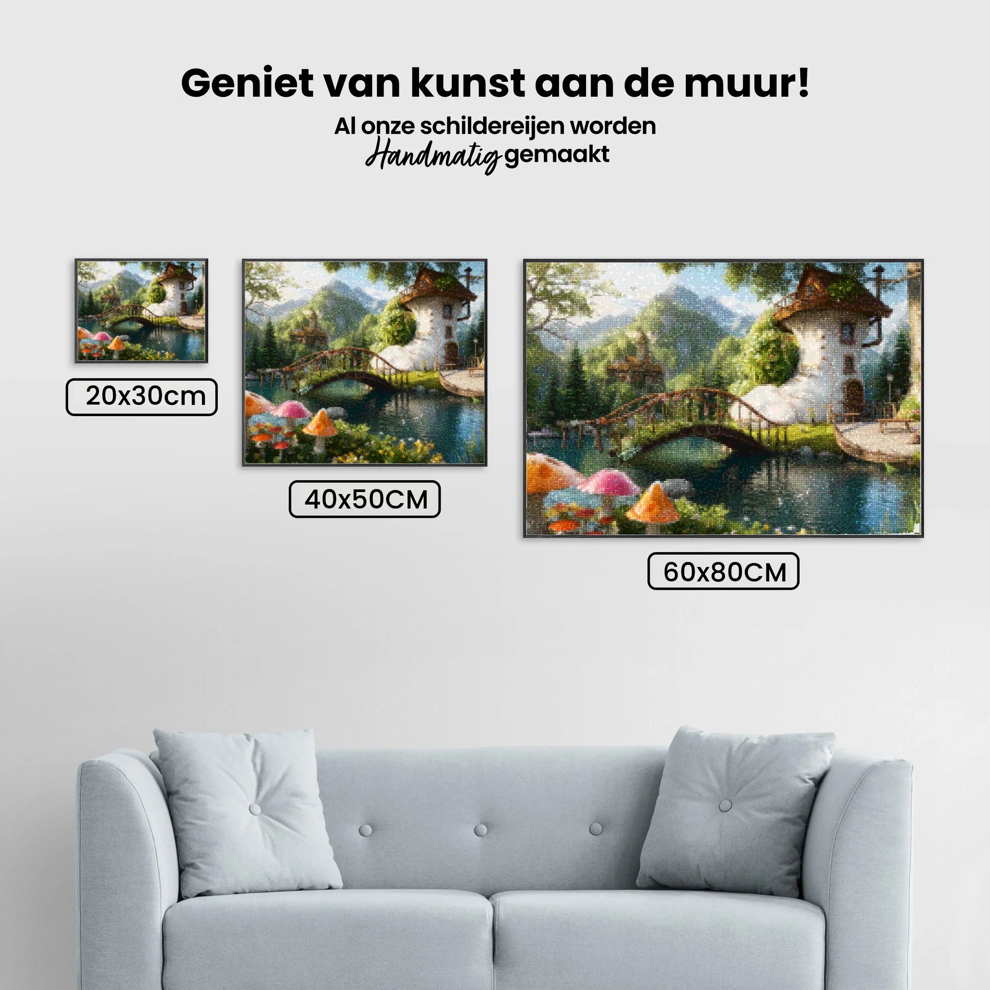 Diamantmaling - Skohus - SEOS Shop ®