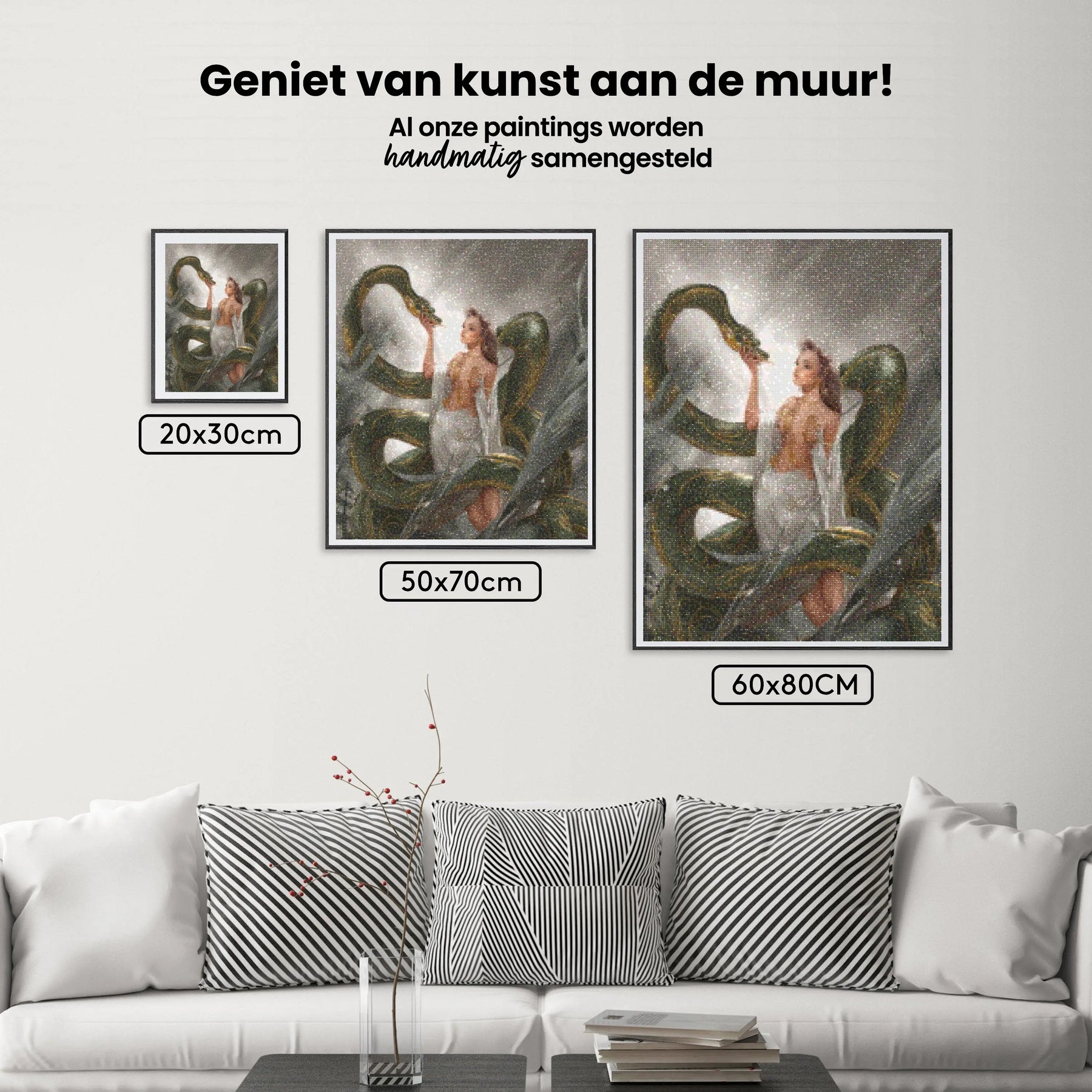 Diamantmaleri - Slangegudinde - SEOS Shop ®