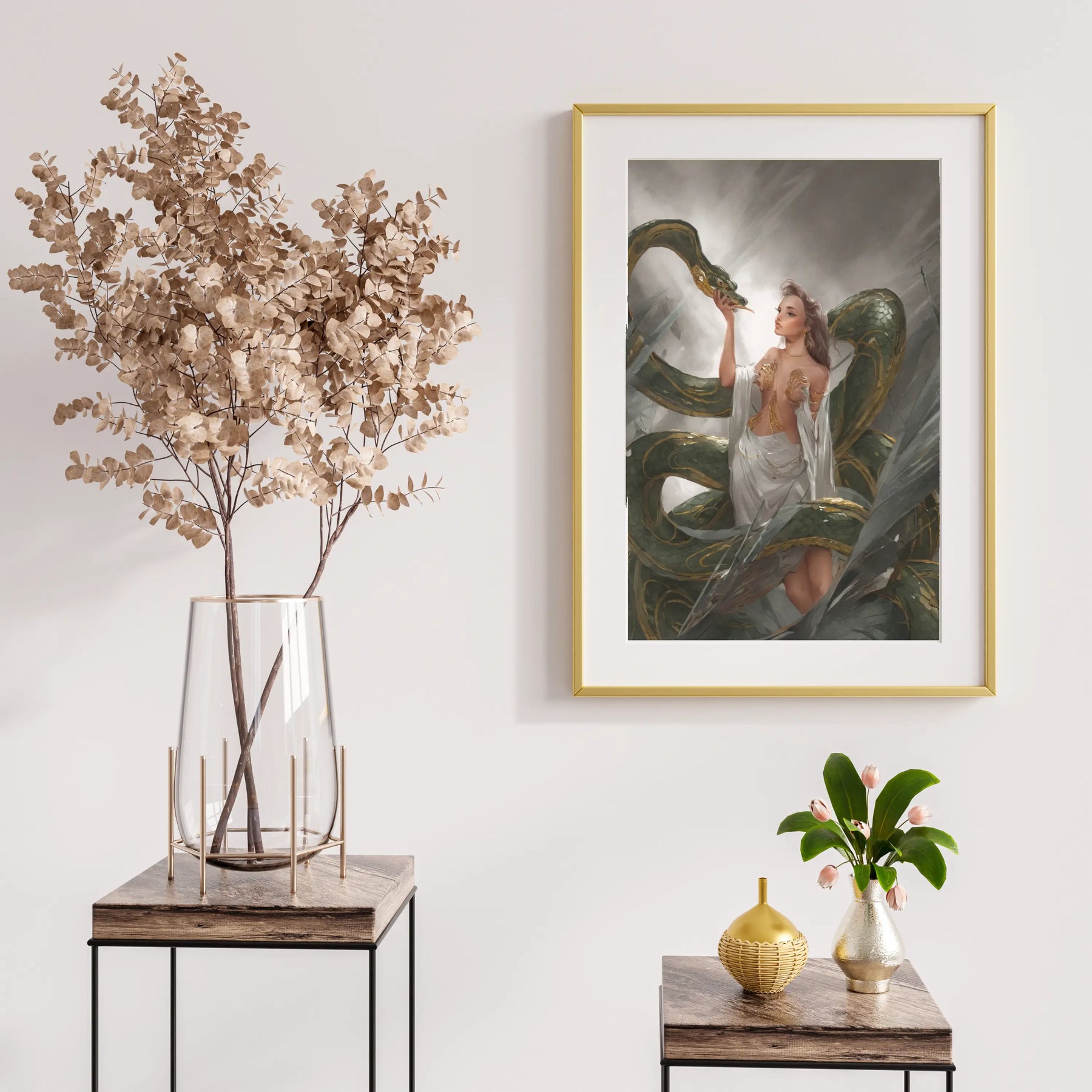 Diamantmaleri - Slangegudinde - SEOS Shop ®