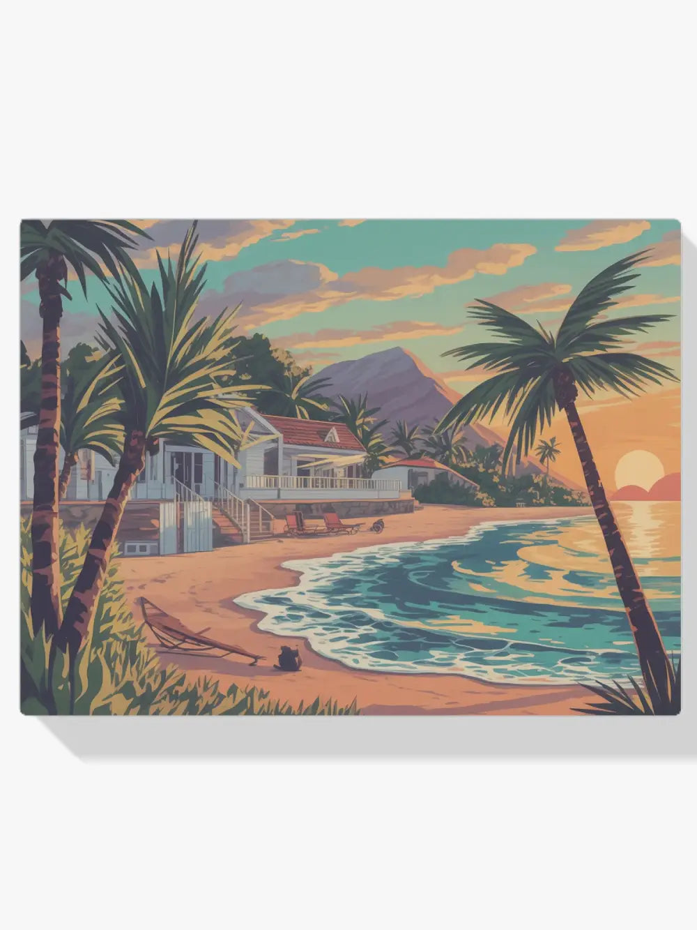 Diamantmaleri - Strandbrise