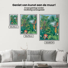 Diamantmaling - Tropernes nuancer