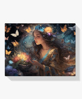 Diamantmaleri - Sommerfuglefortryllerinde - SEOS Shop ®