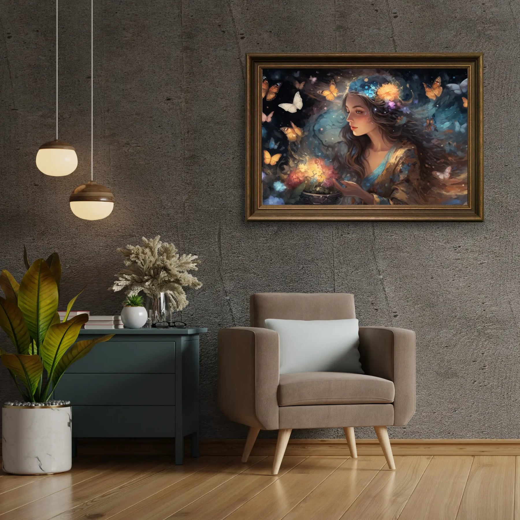 Diamantmaleri - Sommerfuglefortryllerinde - SEOS Shop ®